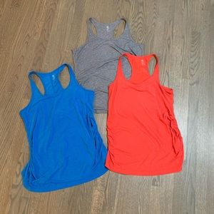 Bundle of 3 Gapfit Maternity Workout Tanks